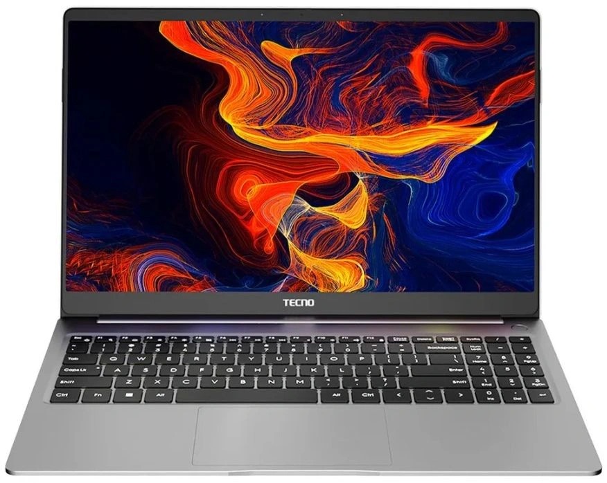 Ноутбук Tecno MegaBook T1, 15.6", IPS, AMD Ryzen 5 5560U, LPDDR4 16ГБ, SSD 1024ГБ, AMD Radeon Graphics, серебристый (tcn-t1r5w15.1.sl) от официального дилера в России