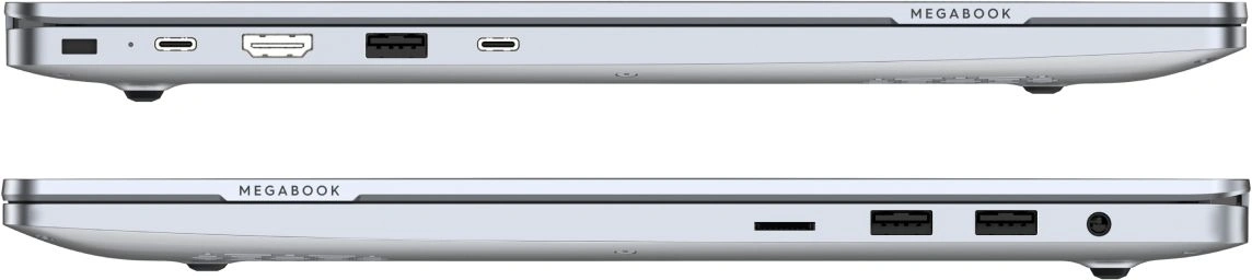 Ноутбук Tecno MegaBook T16, 16", IPS, Intel Core i5 13420H, LPDDR4x 16ГБ, SSD 512ГБ, Intel UHD Graphics, серебристый (t16ra-nes0) от официального дилера в России