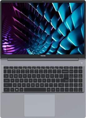 Ноутбук Tecno MegaBook K16SDA, 16", IPS, AMD Ryzen 5 7430U, DDR4 16ГБ, SSD 1024ГБ, AMD Radeon Graphics, серый (71003300343) TECNO