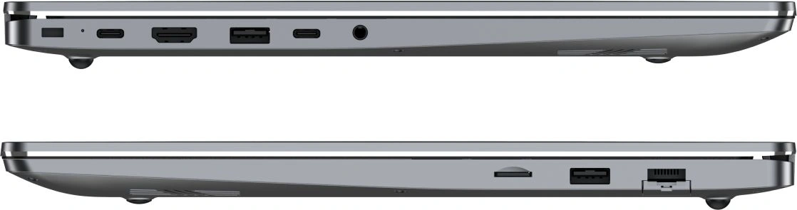 Ноутбук Tecno MegaBook K16SAA, 16", IPS, Intel Core i5 13420H, LPDDR4 16ГБ, SSD 1024ГБ, Intel UHD Graphics, серый (71003300437) от официального дилера в России