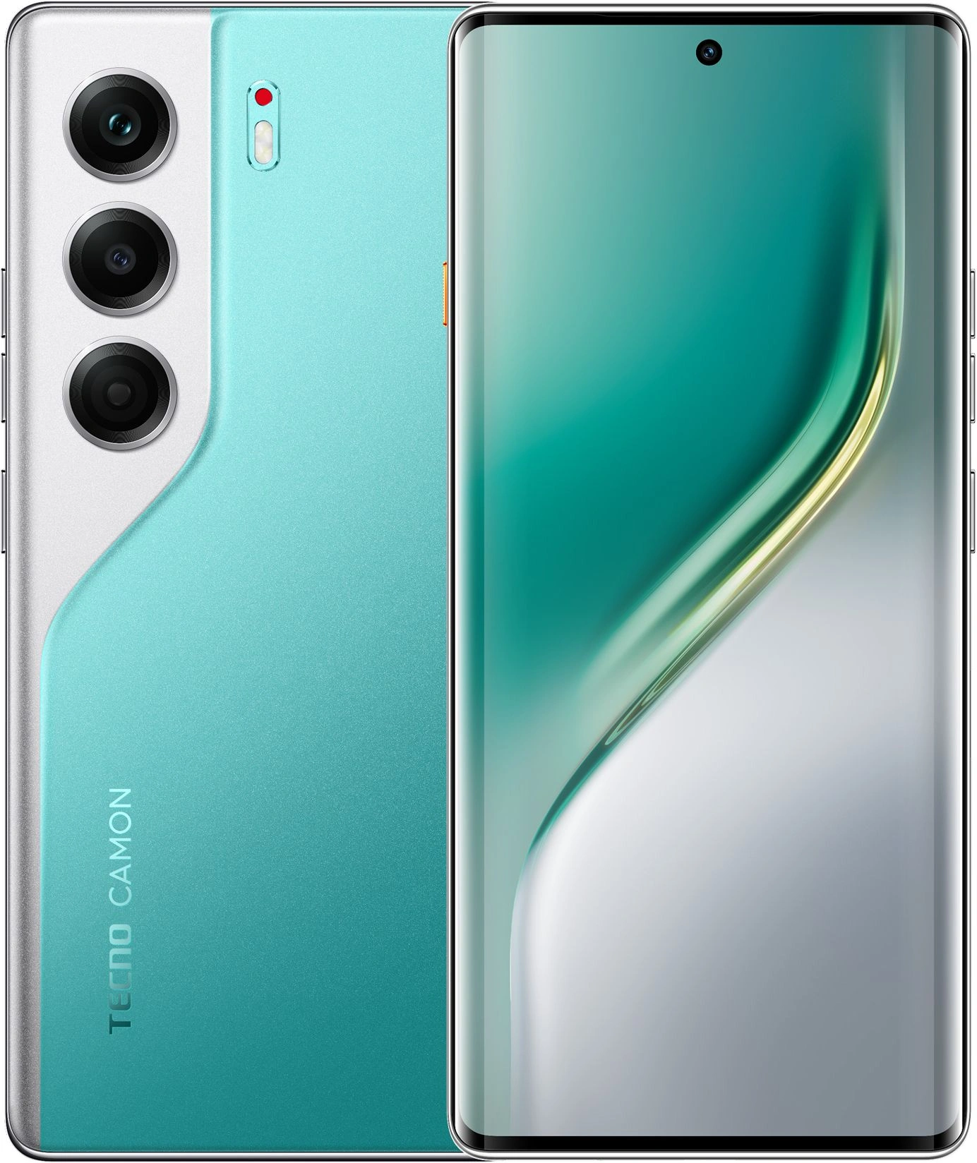 Смартфон Tecno Camon 40 Pro 8ГБ/256ГБ, зеленый (cm6 256+8 emerald lake green) от официального дилера в России