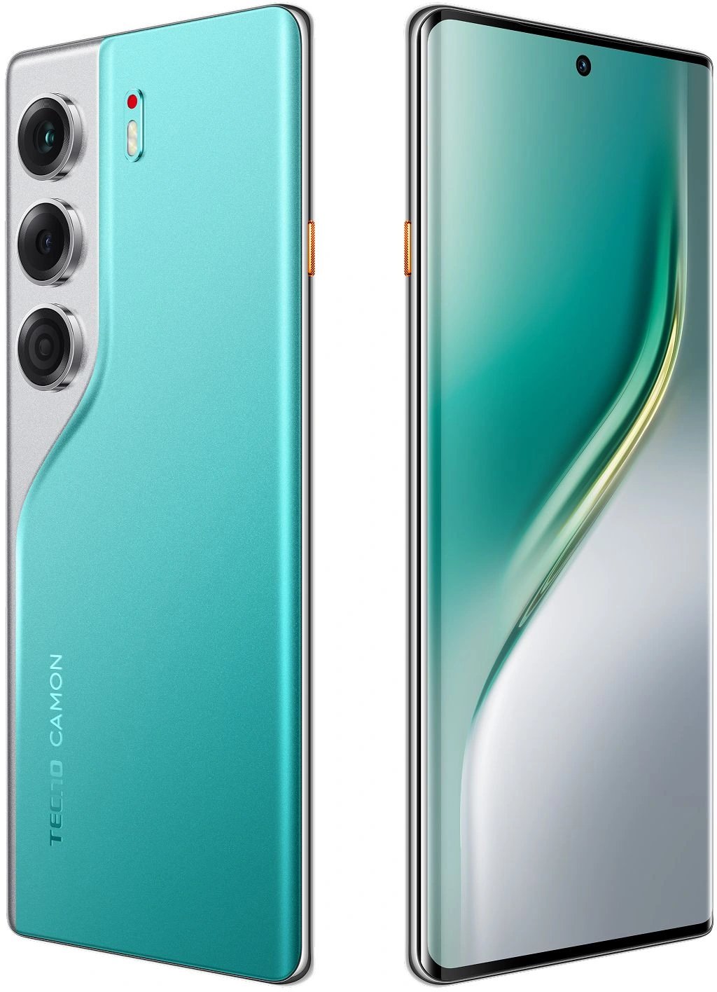 Смартфон Tecno Camon 40 Pro 8ГБ/256ГБ, зеленый (cm6 256+8 emerald lake green) от официального дилера в России
