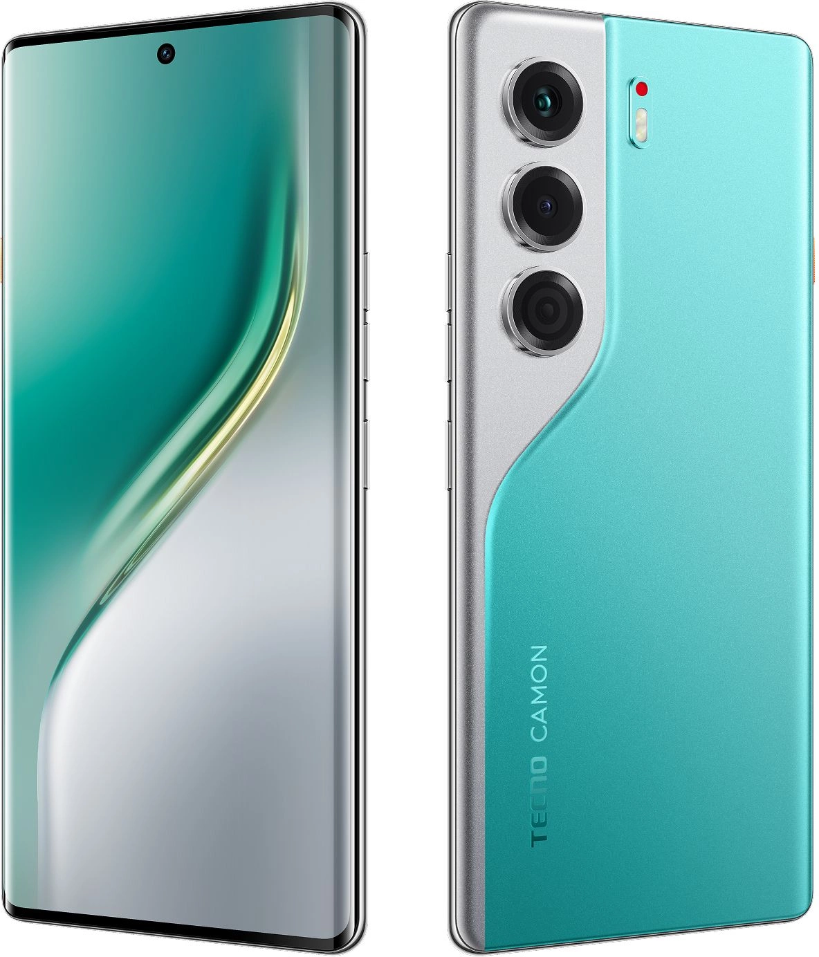 Смартфон Tecno Camon 40 Pro 5G 8ГБ/256ГБ, зеленый (cm7 256+8 emerald lake green) от официального дилера в России
