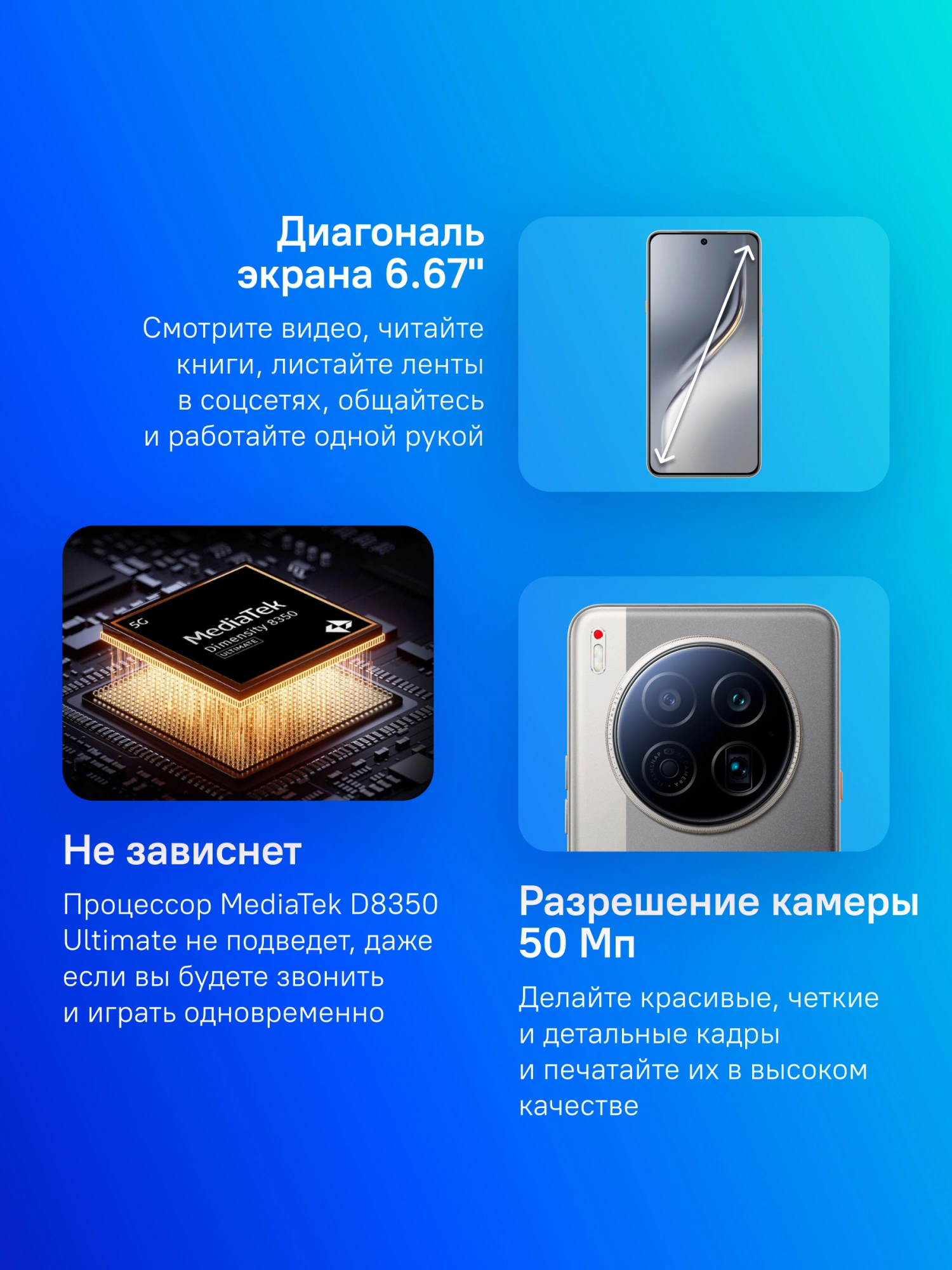 Смартфон Tecno Camon 40 Premier 5G 12ГБ/256ГБ, черный (cm8 256+12 galaxy black) от официального дилера в России