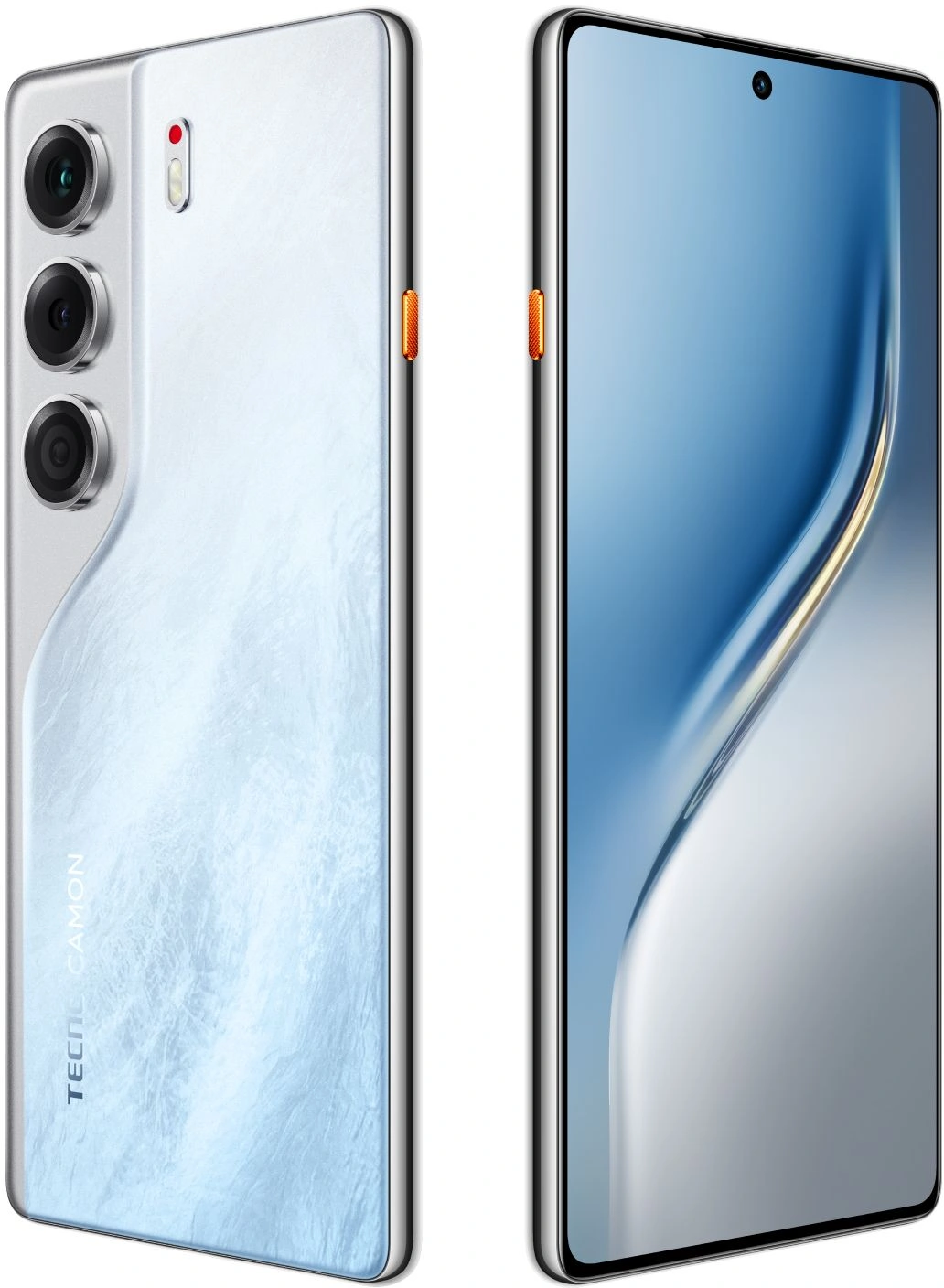 Смартфон Tecno Camon 40 12ГБ/256ГБ, белый (cm5 256+12 glacier white) от официального дилера в России