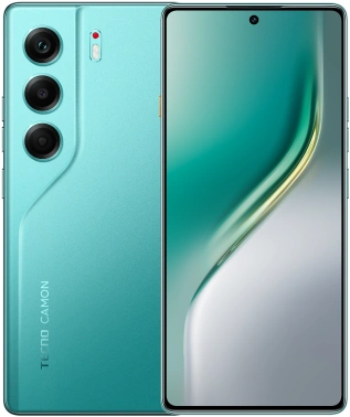 Смартфон Tecno Camon 40 12ГБ/256ГБ, зеленый (cm5 256+12 emerald lake green) TECNO