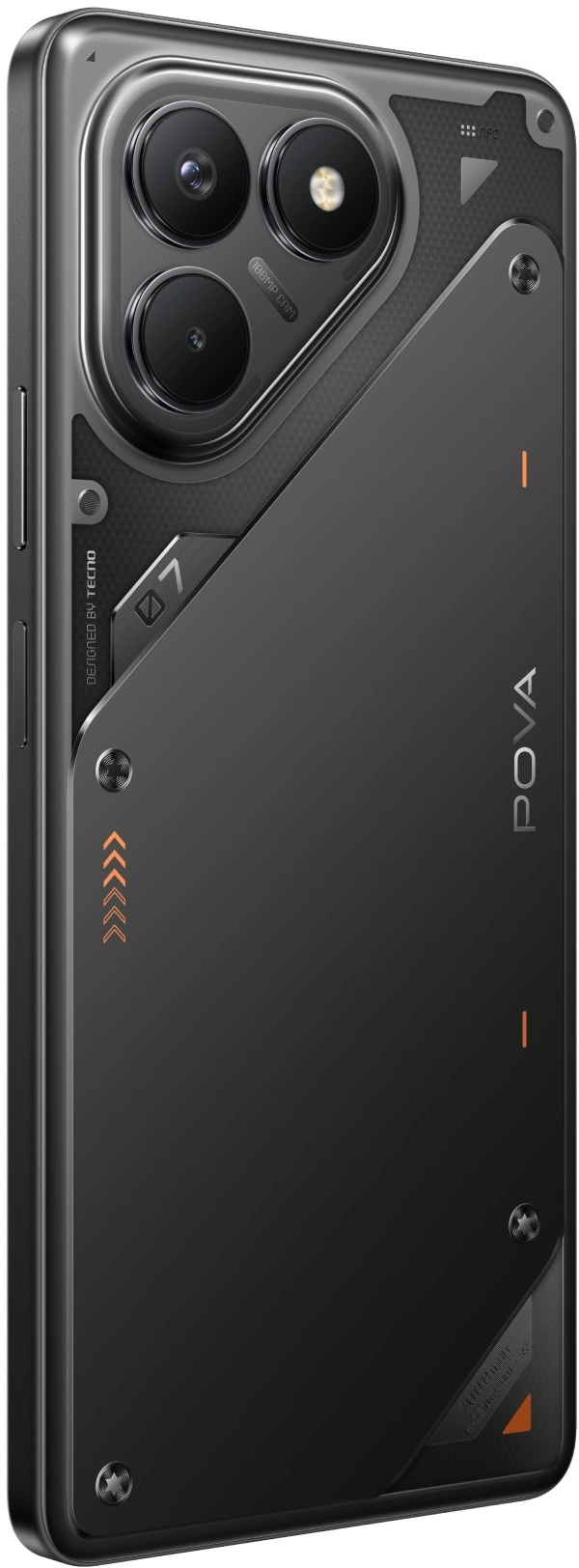 Смартфон Tecno Pova 7 Neo 8ГБ/256ГБ, черный (lj6 256+8 geek black) от официального дилера в России