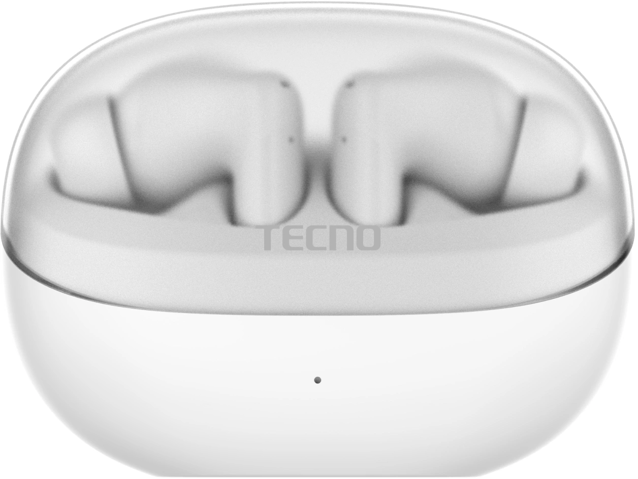 Беспроводные наушники Tecno Buds 4, белый (bd04 white) от официального дилера в России