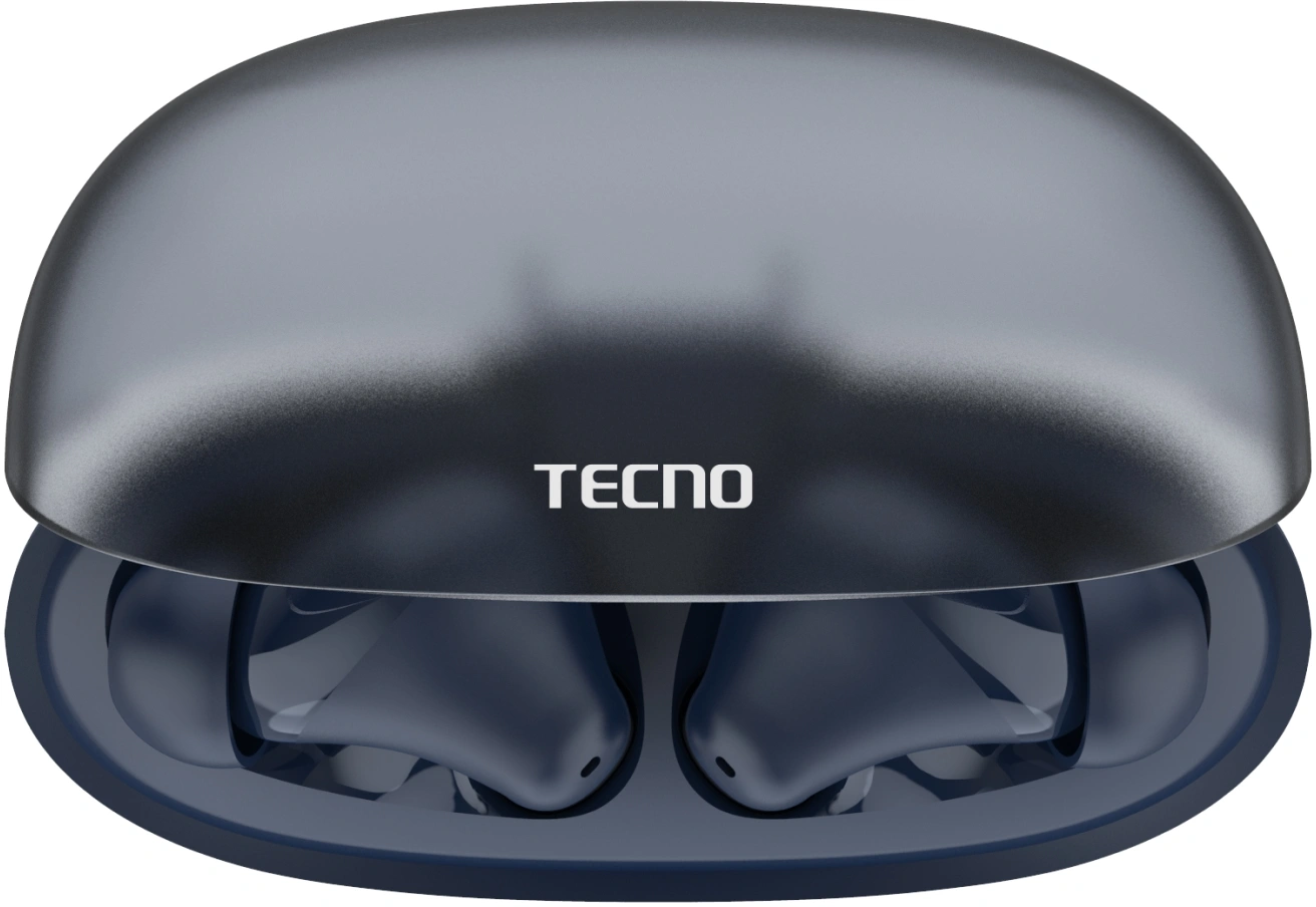 Беспроводные наушники Tecno Buds 4, т.ночь (bd04 midnight blue) от официального дилера в России