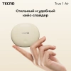 Беспроводные наушники Tecno True 1 Air, кремовый (tu01 air creamy white) от официального дилера в России
