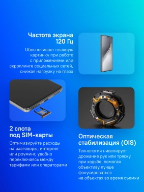 Смартфон Tecno Camon 40 12ГБ/256ГБ, титан (cm5 256+12 sandy titanium) TECNO