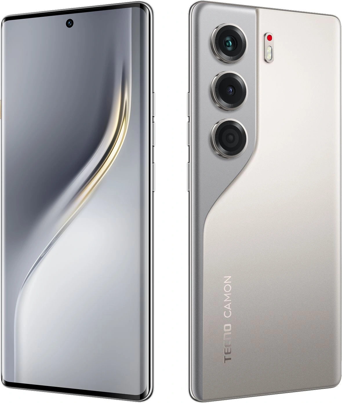 Смартфон Tecno Camon 40 Pro 8ГБ/256ГБ, титан (cm6 256+8 sandy titanium) от официального дилера в России