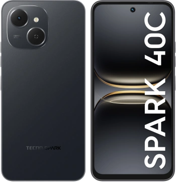 Смартфон Tecno Spark 40C 8ГБ/256ГБ, черный (km4k 256+8 ink black) TECNO