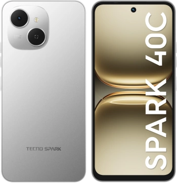 Смартфон Tecno Spark 40C 8ГБ/256ГБ, серый (km4k 256+8 titanium grey) TECNO
