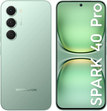 Смартфон Tecno Spark 40 Pro 8ГБ/128ГБ, зеленый (km6 128+8 bamboo green) TECNO