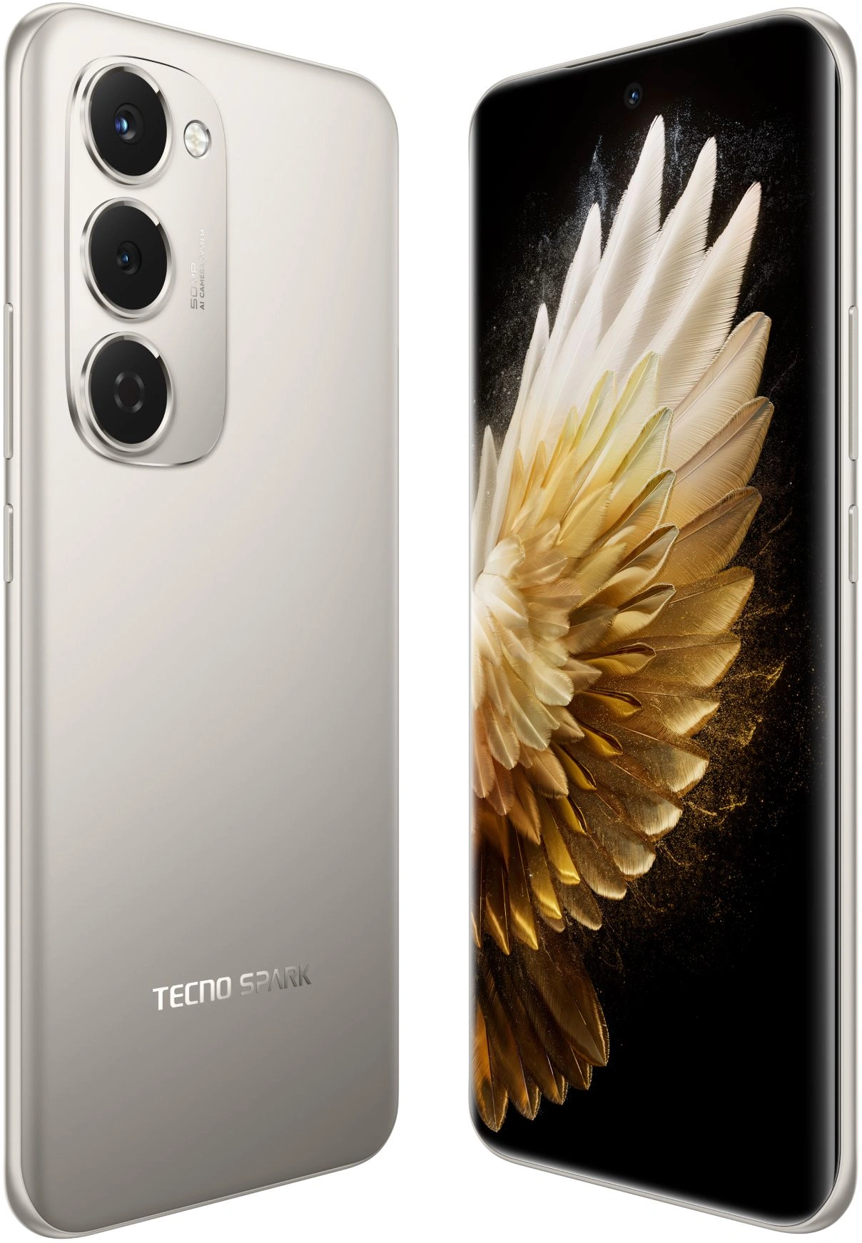 Смартфон Tecno Spark 40 Pro+ 8ГБ/256ГБ, титан (km7 256+8 moon titanium) от официального дилера в России