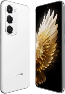 Смартфон Tecno Spark 40 Pro+ 8ГБ/256ГБ, белый (km7 256+8 aurora white) TECNO