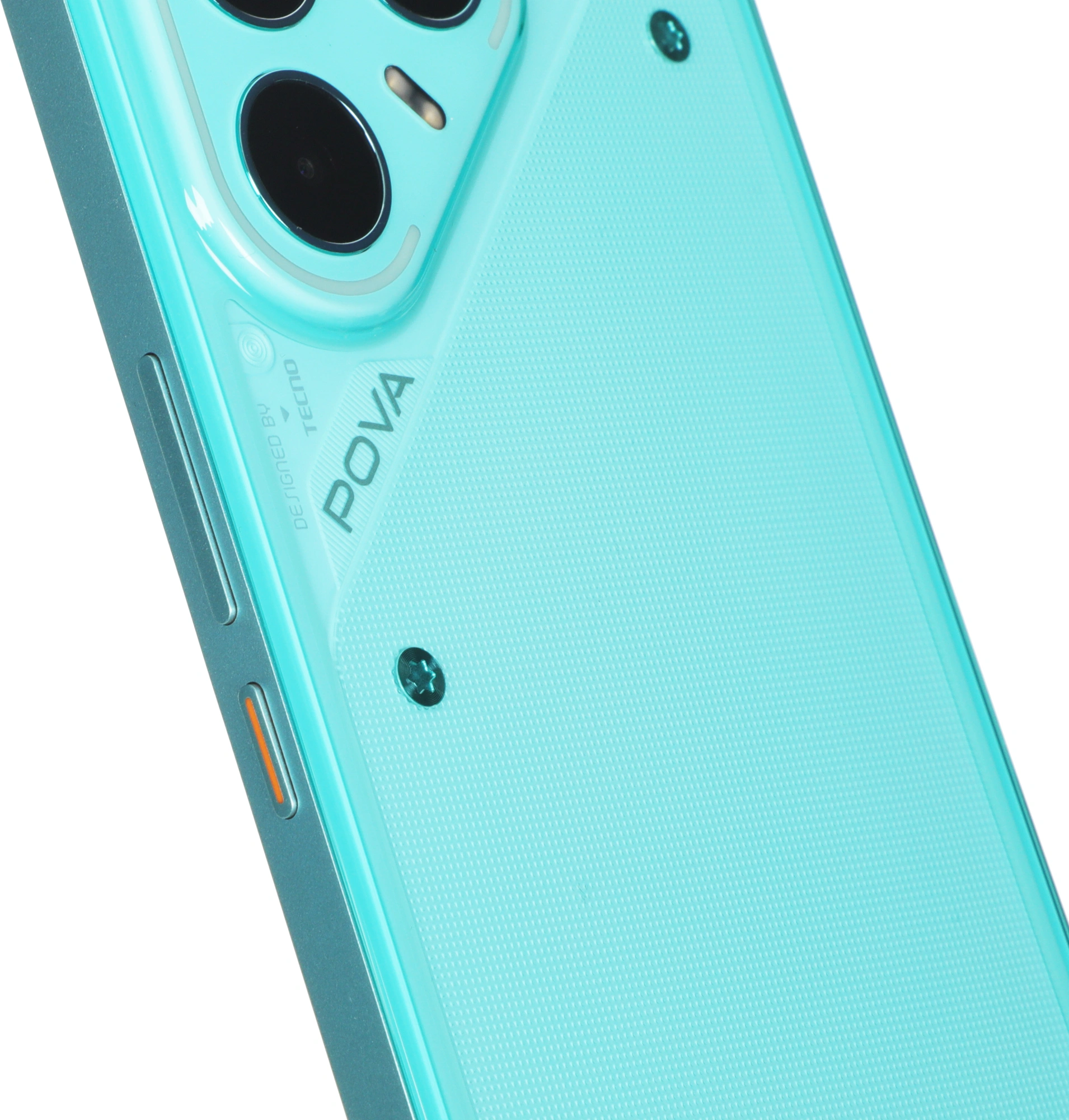 Смартфон Tecno Pova 7 Pro 5G 12ГБ/256ГБ, зеленый (lj8 256+12 neon cyan) от официального дилера в России