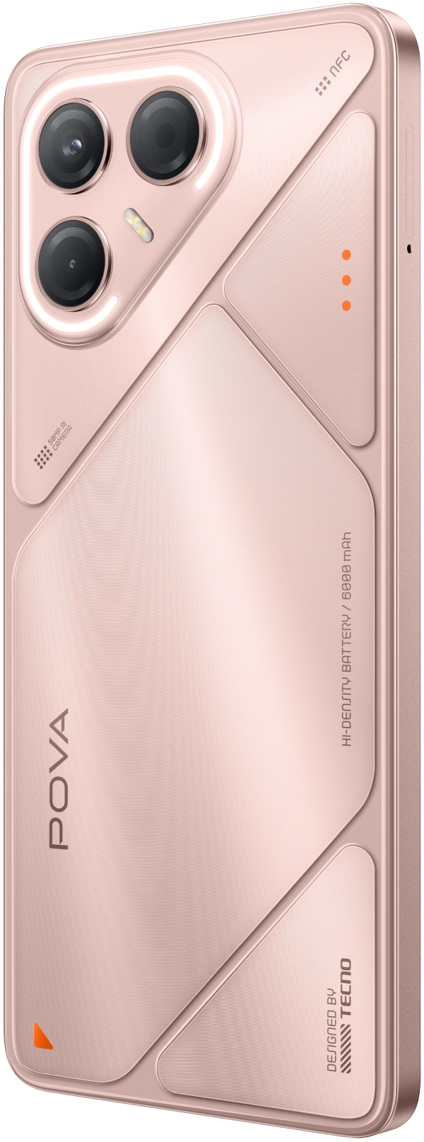 Смартфон Tecno Pova 7 5G 8ГБ/256ГБ, розовый (lj7 256+8 stardust pink) от официального дилера в России