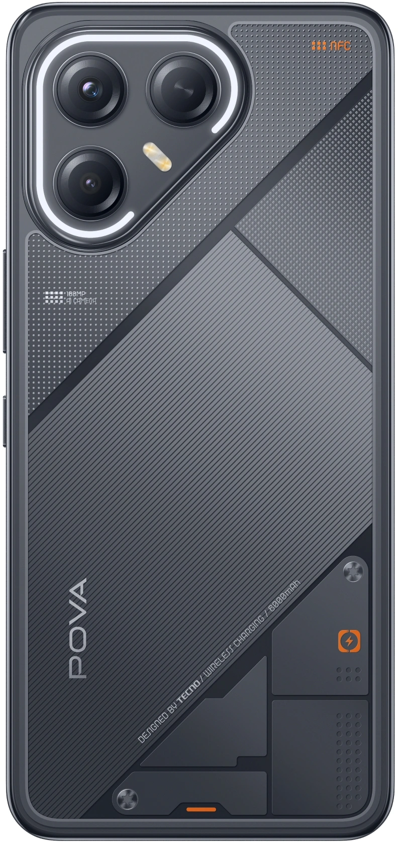 Смартфон Tecno Pova 7 Ultra 5G 12ГБ/256ГБ, черный (lj9 256+12 geek black) от официального дилера в России