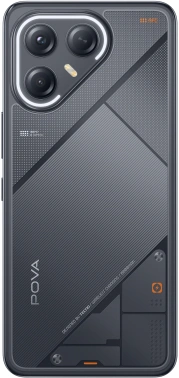 Смартфон Tecno Pova 7 Ultra 5G 12ГБ/256ГБ, черный (lj9 256+12 geek black) TECNO