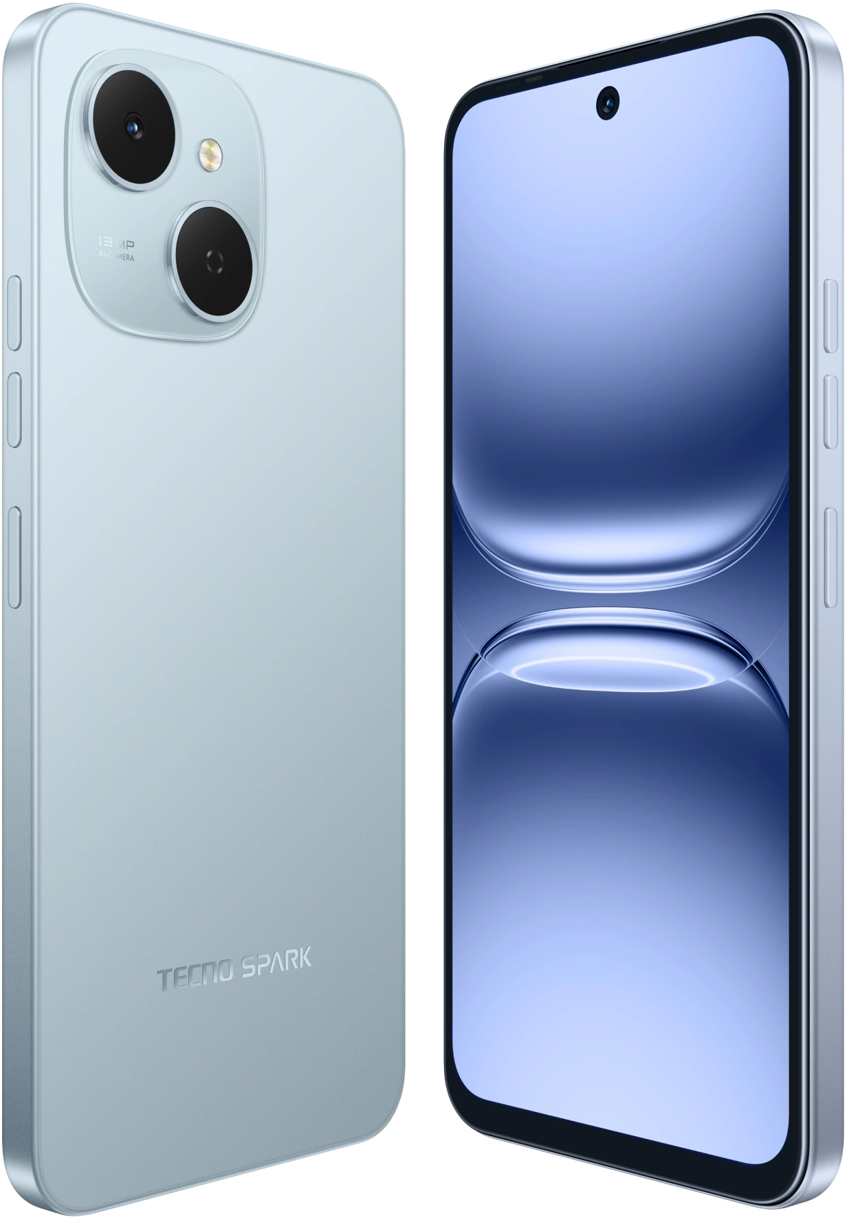 Смартфон Tecno Spark 40C 8ГБ/128ГБ, голубой (km4k 128+8 ripple blue) от официального дилера в России