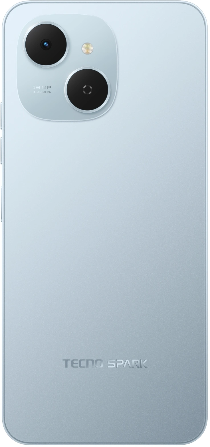 Смартфон Tecno Spark 40C 8ГБ/256ГБ, голубой (km4k 256+8 ripple blue) от официального дилера в России