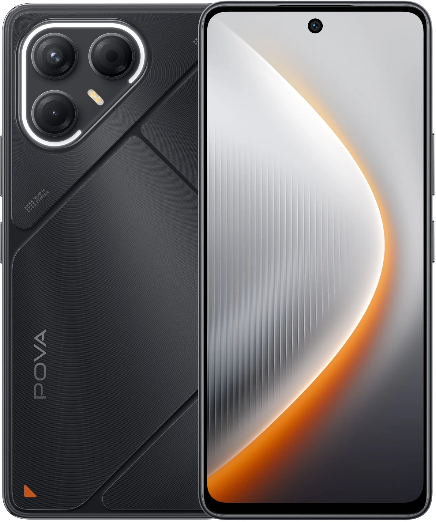 Смартфон Tecno Pova 7 5G 8ГБ/128ГБ, черный (lj7 128+8 geek black) от официального дилера в России