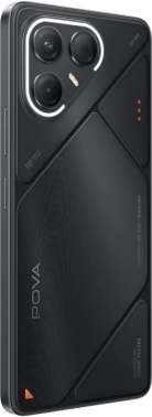 Смартфон Tecno Pova 7 5G 8ГБ/128ГБ, черный (lj7 128+8 geek black) TECNO