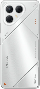 Смартфон Tecno Pova 7 5G 8ГБ/128ГБ, серебристый (lj7 128+8 magic silver) TECNO