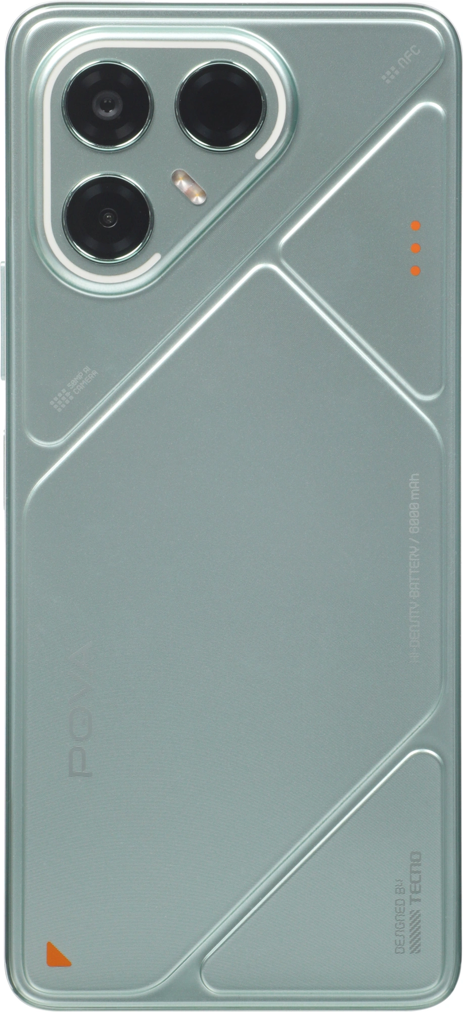 Смартфон Tecno Pova 7 5G 8ГБ/128ГБ, зеленый (lj7 128+8 oasis green) от официального дилера в России