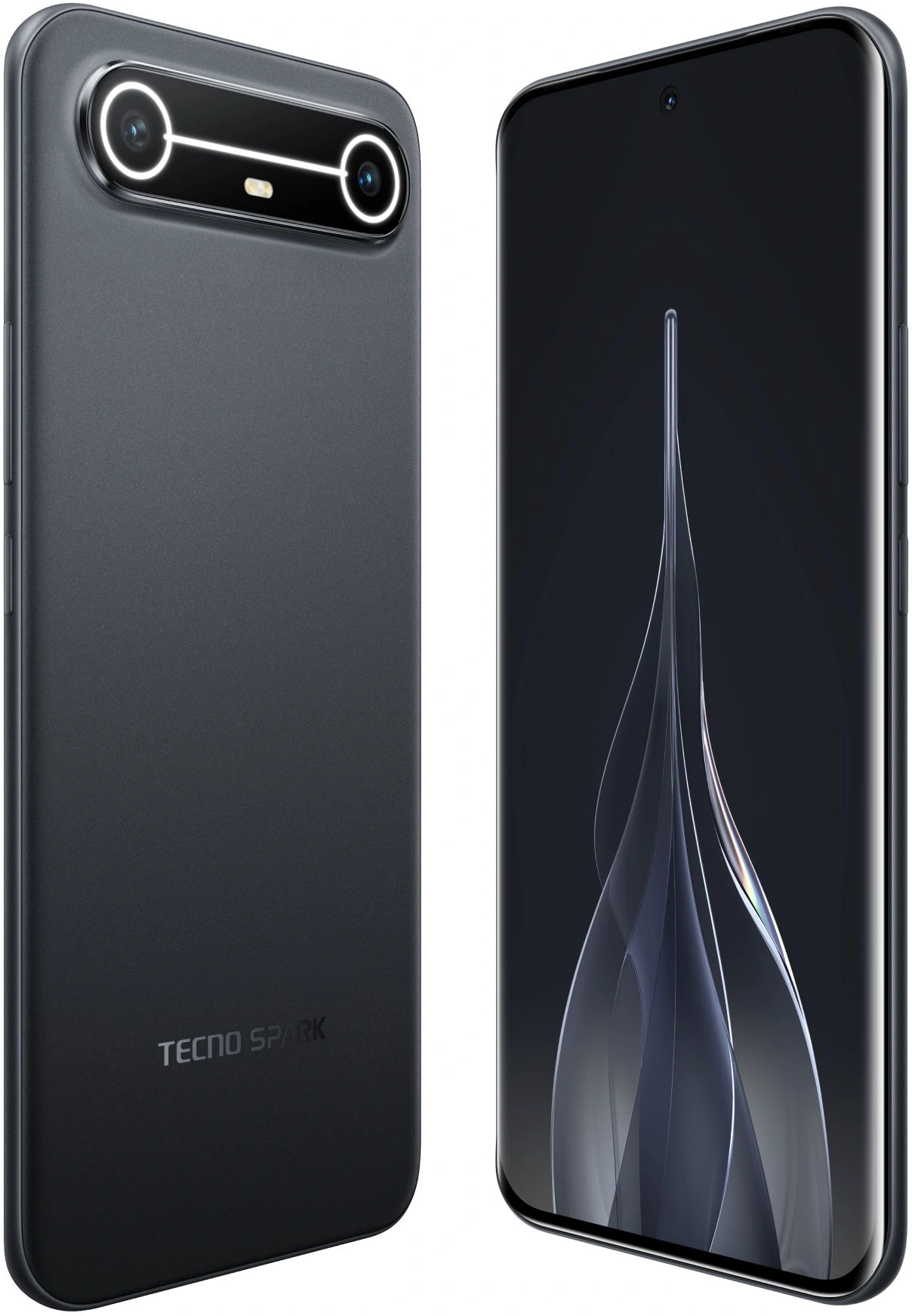 Смартфон Tecno Spark Slim 8ГБ/256ГБ, черный (km7k 256+8 cool black) от официального дилера в России