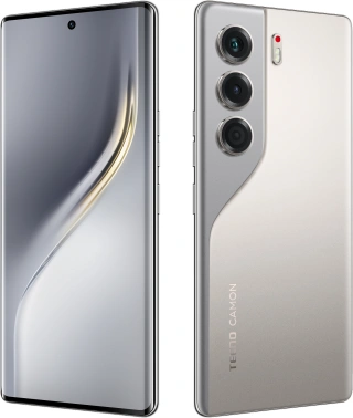 Смартфон Tecno Camon 40 Pro 5G 8ГБ/256ГБ, титановый (cm7 256+8 sandy titanium) TECNO