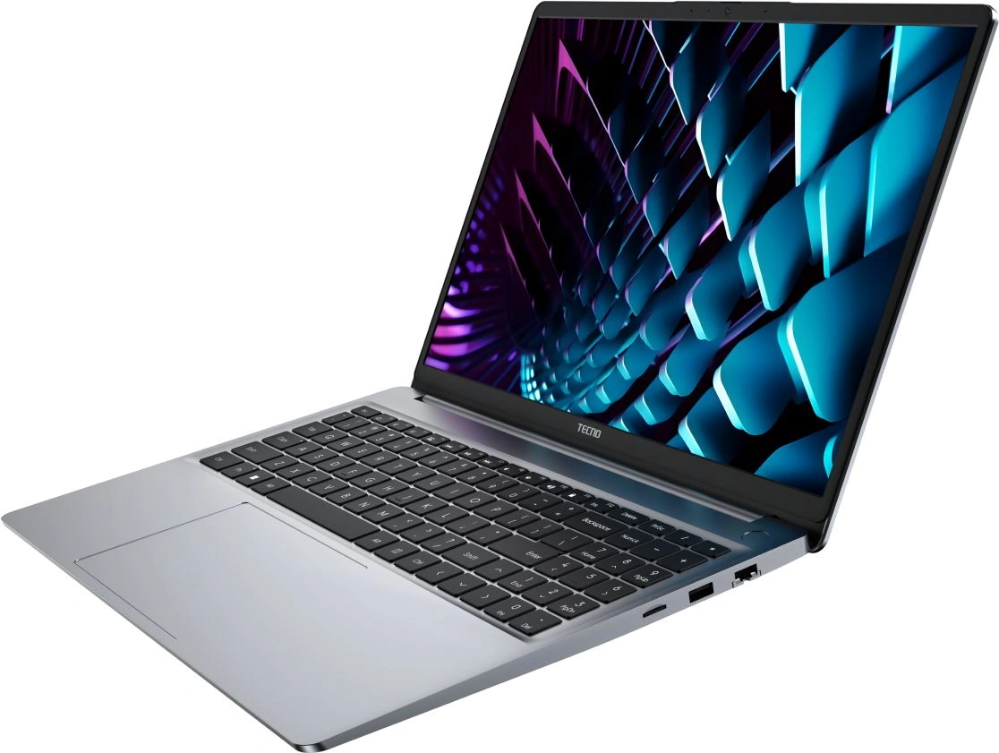 Ноутбук Tecno MegaBook K16SDA, 16", IPS, AMD Ryzen 7 5825U, DDR4 16ГБ, SSD 512ГБ, AMD Radeon Graphics, серый (71005000265) от официального дилера в России