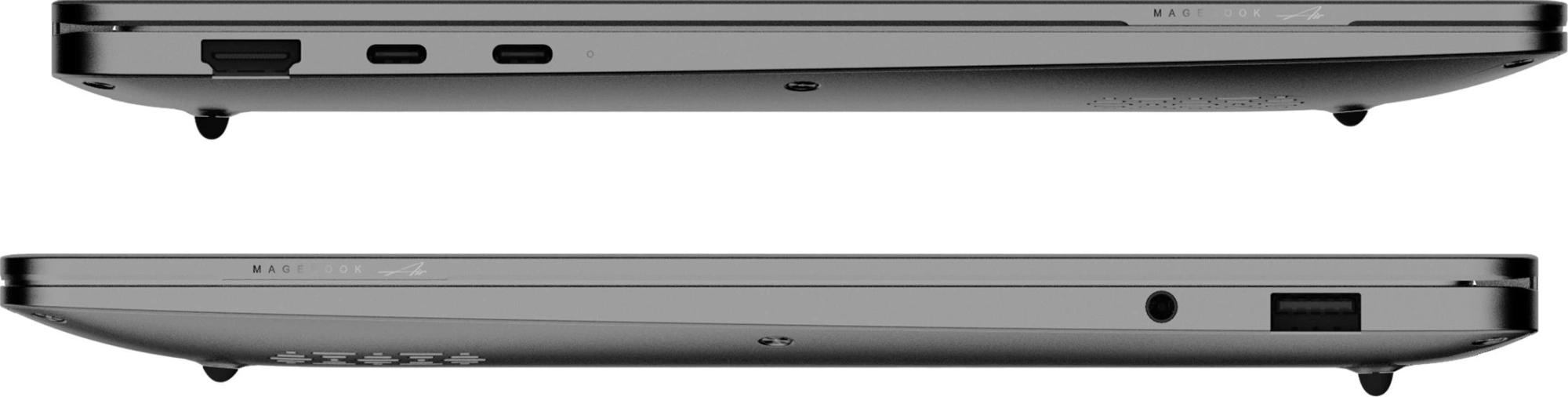 Ноутбук Tecno MegaBook T14FA Air, 14.1", IPS, AMD Ryzen 5 7535HS, LPDDR5x 16ГБ, SSD 1024ГБ, AMD Radeon 660M, серый (71003300543) от официального дилера в России