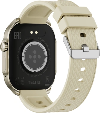 Смарт-часы TECNO Watch 3 Active золотистый (w03a) TECNO