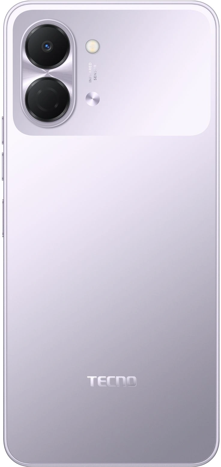 Смартфон Tecno Spark Go 3 4ГБ/64ГБ, фиолетовый (kn3 64+4 aurora purple) от официального дилера в России