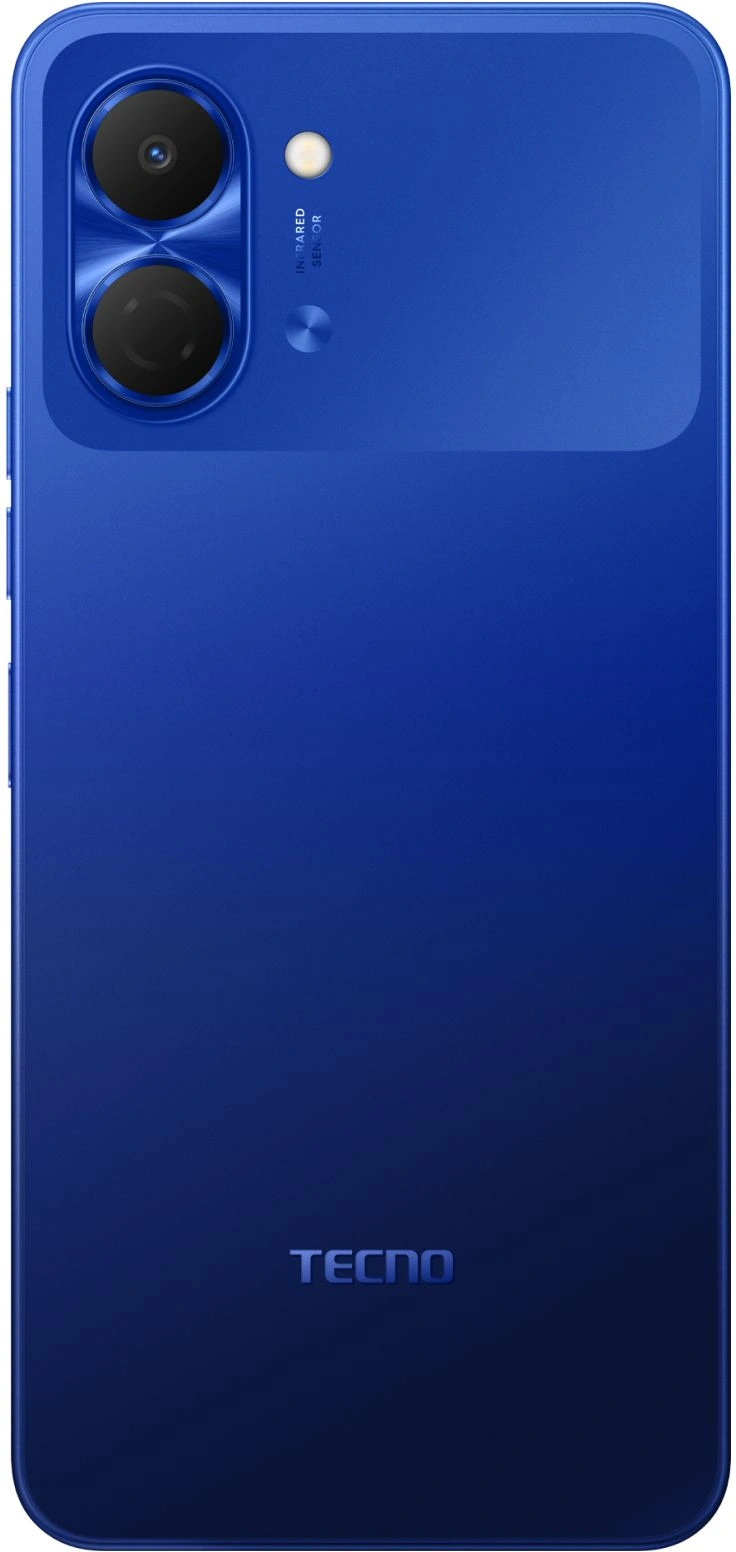 Смартфон Tecno Spark Go 3 4ГБ/64ГБ, синий (kn3 64+4 galaxy blue) от официального дилера в России