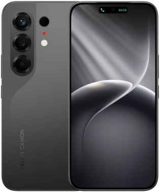 Смартфон Tecno Camon 50 12ГБ/256ГБ, черный (cn5 256+12 moonshadow black) TECNO