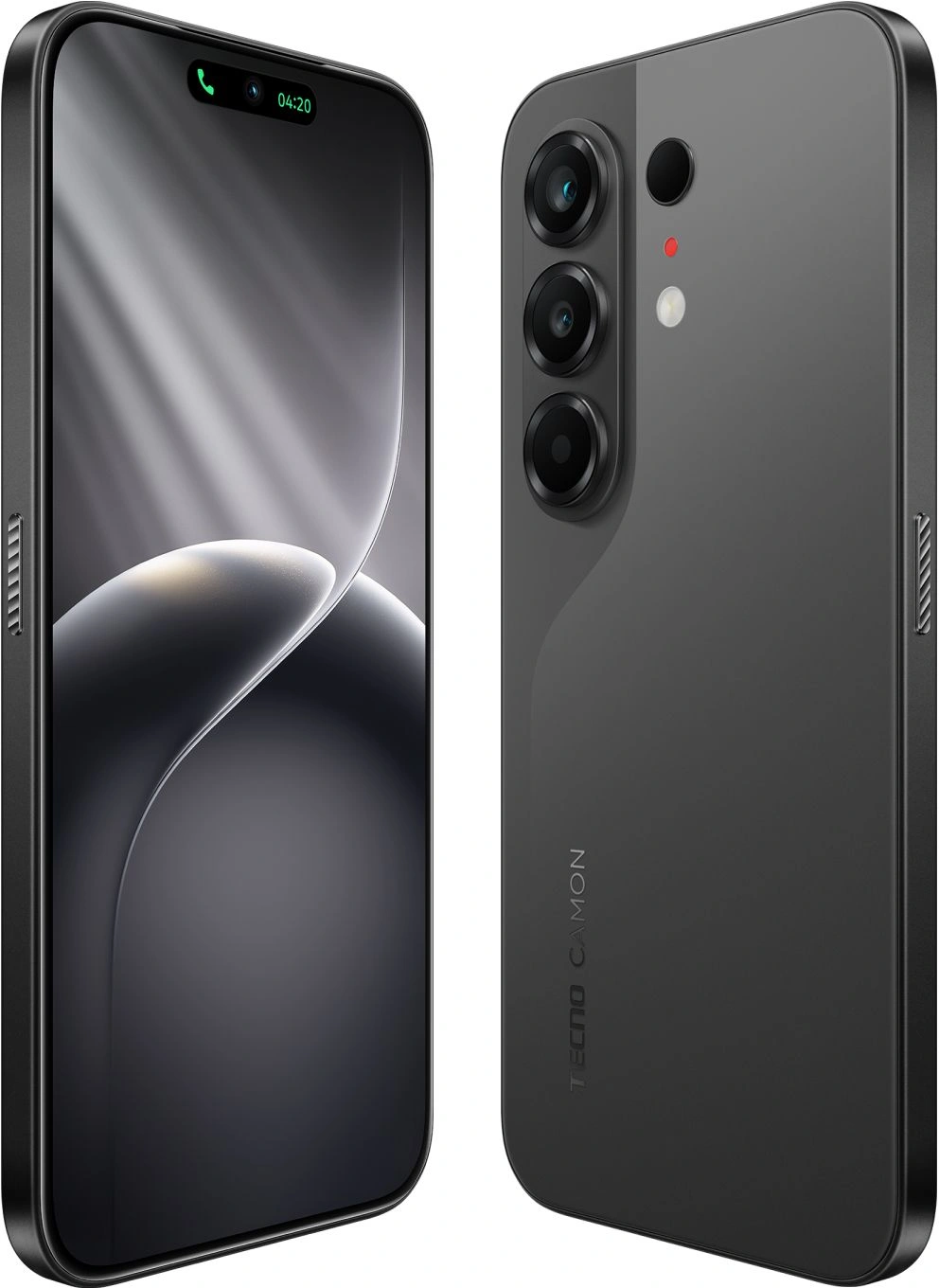 Смартфон Tecno Camon 50 12ГБ/256ГБ, черный (cn5 256+12 moonshadow black) от официального дилера в России