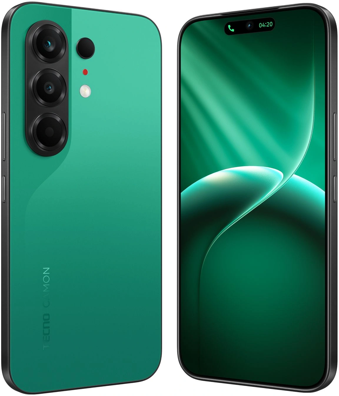 Смартфон Tecno Camon 50 8ГБ/256ГБ, малахитовый зеленый (cn5 256+8 malachite green) от официального дилера в России