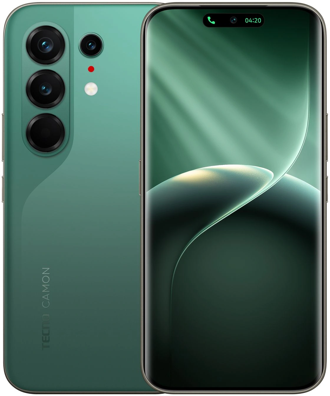 Смартфон Tecno Camon 50 Ultra 5G 8ГБ/256ГБ, зеленый (cn7c 256+8 cypress green) от официального дилера в России