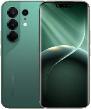 Смартфон Tecno Camon 50 Ultra 5G 8ГБ/256ГБ, зеленый (cn7c 256+8 cypress green) TECNO