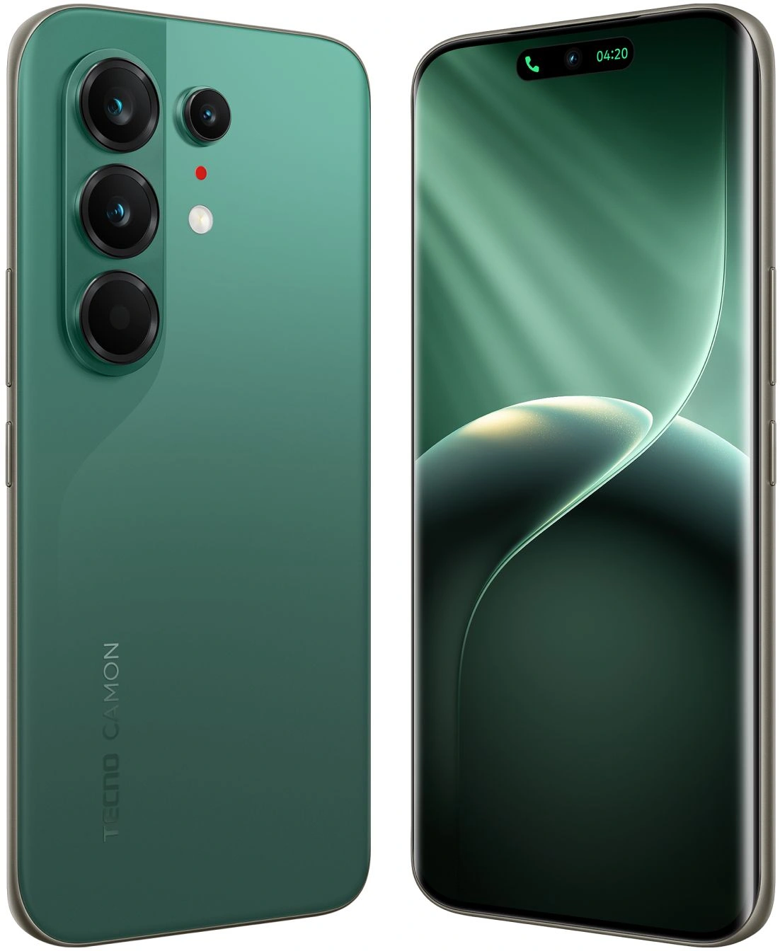 Смартфон Tecno Camon 50 Ultra 5G 8ГБ/256ГБ, зеленый (cn7c 256+8 cypress green) от официального дилера в России