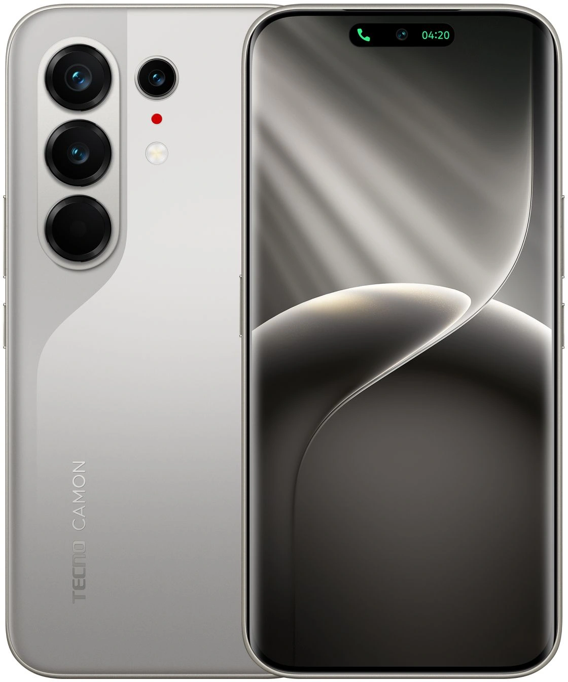 Смартфон Tecno Camon 50 Ultra 5G 12ГБ/256ГБ, титан (cn7c 256+12 nebula titanium) от официального дилера в России
