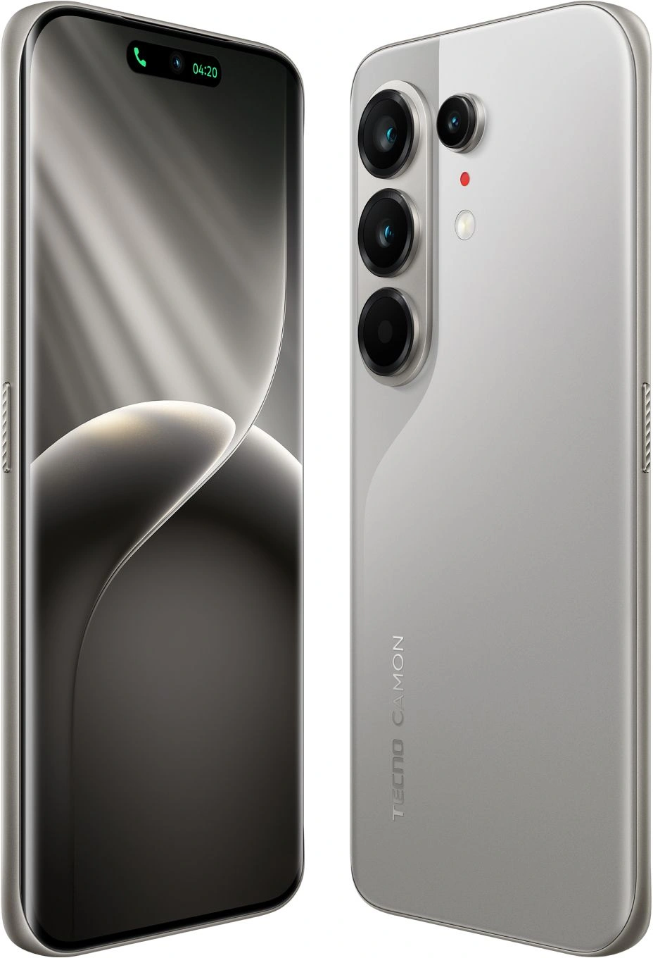 Смартфон Tecno Camon 50 Ultra 5G 12ГБ/256ГБ, титан (cn7c 256+12 nebula titanium) от официального дилера в России