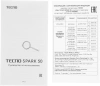 Смартфон Tecno Spark 50 8ГБ/256ГБ, серый (kn4n 256+8 titanium grey) от официального дилера в России