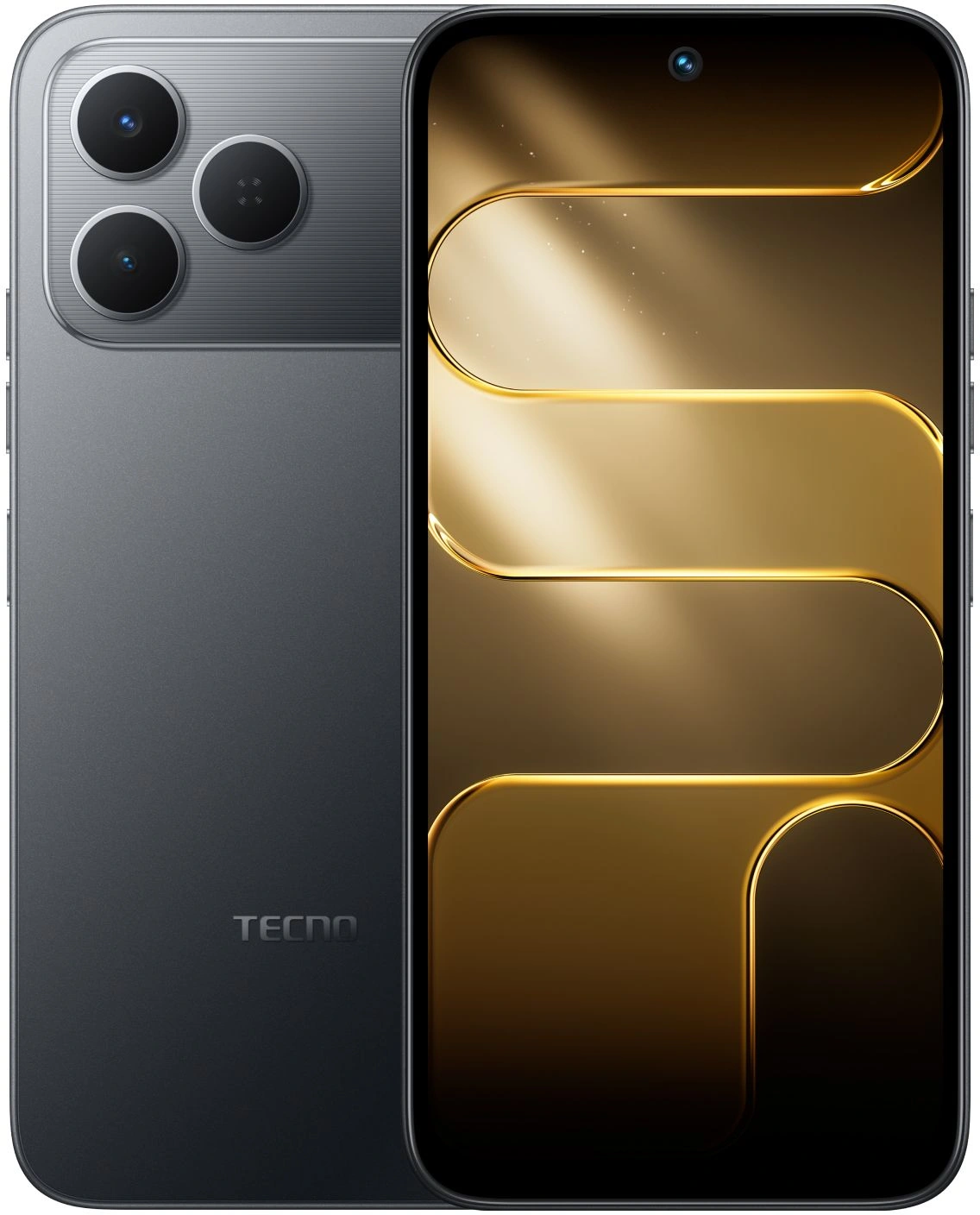 Смартфон Tecno Spark 50 6ГБ/128ГБ, черный (kn4n 128+6 ink black) от официального дилера в России
