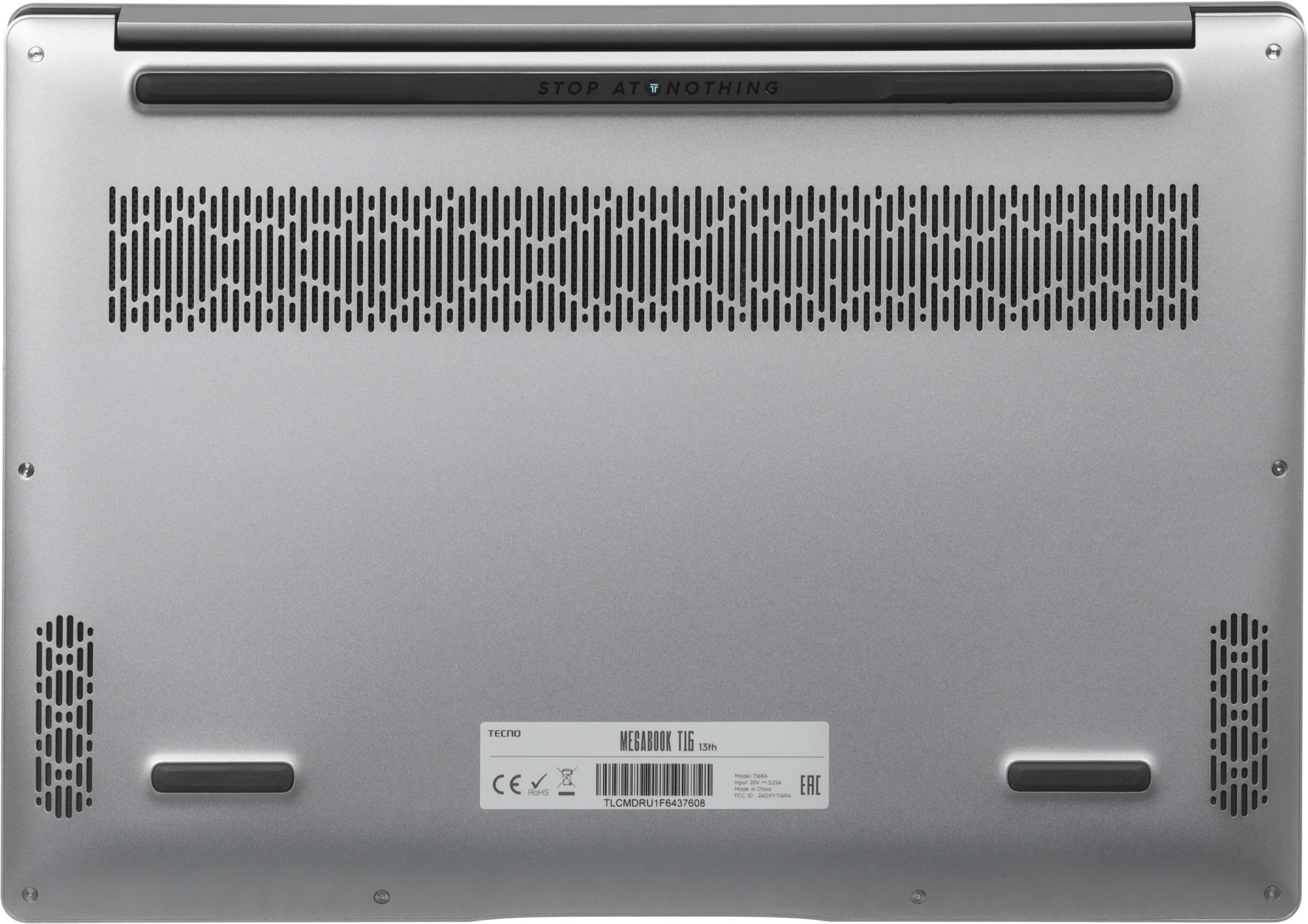 Ноутбук Tecno MegaBook T16RA, 16", IPS, Intel Core i5 13420H, LPDDR4x 16ГБ, SSD 1024ГБ, Intel UHD Graphics, серый (71005000729) от официального дилера в России