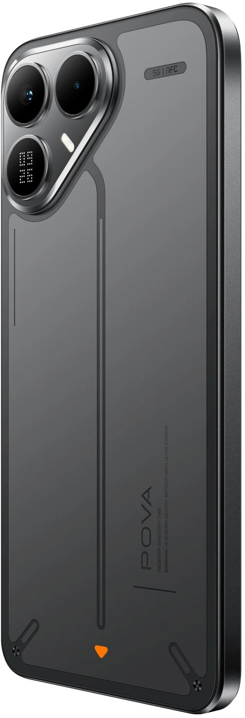 Смартфон Tecno Pova 8 5G 8ГБ/256ГБ, черный (lk6 256+8 graphite black) от официального дилера в России